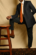 Load image into Gallery viewer, Yellow Silk Ikat Necktie