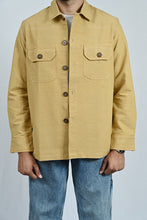 Load image into Gallery viewer, Classic Handwoven Overshirt - Mustard Yellow