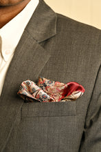 Load image into Gallery viewer, The Red Diamond Pocket Square