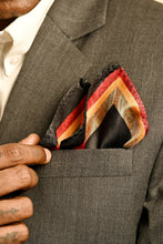 Load image into Gallery viewer, The Orange Flair Pocket Square