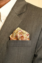 Load image into Gallery viewer, The Four Petal Pocket Square