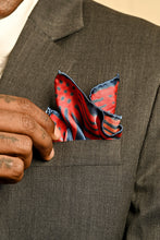 Load image into Gallery viewer, Diagonal Stripes Pocket Square