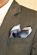 Load image into Gallery viewer, Classic Polka Pocket Square