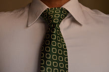 Load image into Gallery viewer, Mashru Necktie in Bottle Green