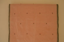 Load image into Gallery viewer, Naturally Dyed Jamdani Scarf (Long) in Peach