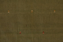 Load image into Gallery viewer, Naturally Dyed Jamdani Scarf (Long) in Green