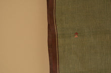 Load image into Gallery viewer, Naturally Dyed Jamdani Scarf (Long) in Green