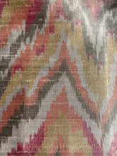 Load image into Gallery viewer, Indian Jacket - White Tiger (Raw Silk Ikat)
