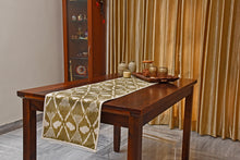 Load image into Gallery viewer, Cotton Ikat Table Runner in Brown