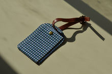 Load image into Gallery viewer, Personal Tag - Block Print Blue

