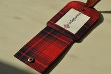 Load image into Gallery viewer, Personal Tag - Plaid Red
