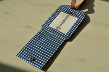 Load image into Gallery viewer, Personal Tag - Block Print Blue
