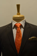 Load image into Gallery viewer, Peach Silk Ikat Necktie

