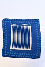 Load image into Gallery viewer, Classic Stripes &amp; Dots Pocket Square
