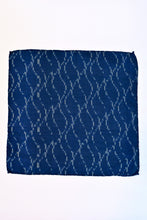 Load image into Gallery viewer, Blue Wave Pocket Square
