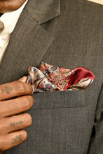 Load image into Gallery viewer, The Red Diamond Pocket Square
