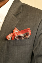 Load image into Gallery viewer, The Orange Sky Pocket Square
