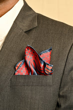 Load image into Gallery viewer, Diagonal Stripes Pocket Square
