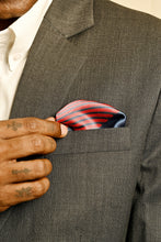 Load image into Gallery viewer, All Stripes Pocket Square
