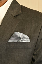 Load image into Gallery viewer, Narrow Stripes Pocket Square
