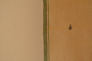 Naturally Dyed Jamdani Scarf (Long) in Yellow