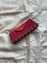 Load image into Gallery viewer, Eyewear Case in Red Ikat
