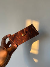 Load image into Gallery viewer, Eyewear Case in Brown Ikat
