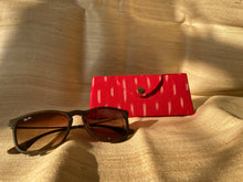 Load image into Gallery viewer, Eyewear Case in Red Ikat Bold
