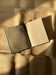 Notebook in Blue Ikat Bold (Plain)