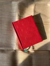 Load image into Gallery viewer, Notebook in Red Ikat Fine (Plain)
