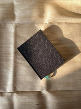 Load image into Gallery viewer, Notebook in Black Ikat (Plain)
