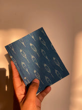 Load image into Gallery viewer, Notebook in Blue Ikat Bold (Plain)
