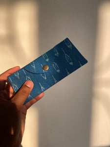 Eyewear Case in Blue Ikat Bold